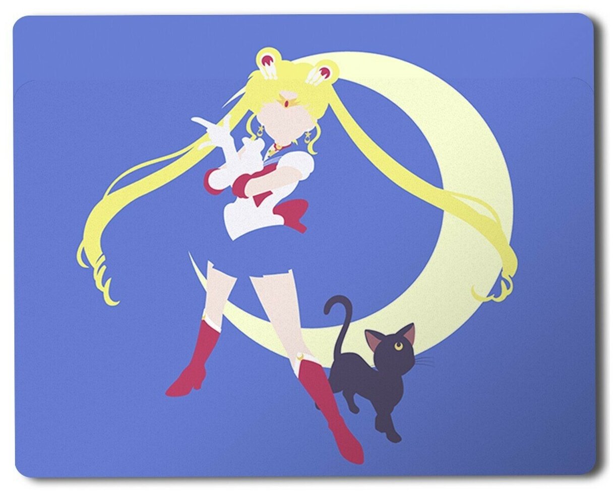 Геймерский коврик Sailor Moon Сэйлор мун, аниме, винкс, чародейки, персонаж 2