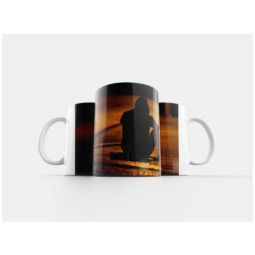 фото Кружка "человек, одинокий, уединенный" 320 мл lotsprints