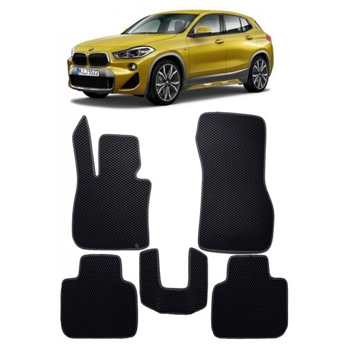 BMW X2 I 2017 - н в коврики EVA Smart Комплект в салон 2856₽