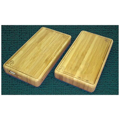 Powerbank OJD-N1 в Деревянном корпусе со встроенной функцией беспроводной QI зарядки 8000mAh 5V 15A 210000₽