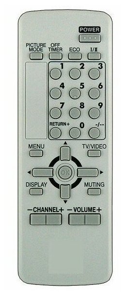 Пульт RM-C1150 для телевизоров JVC. Батарейки в подарок!