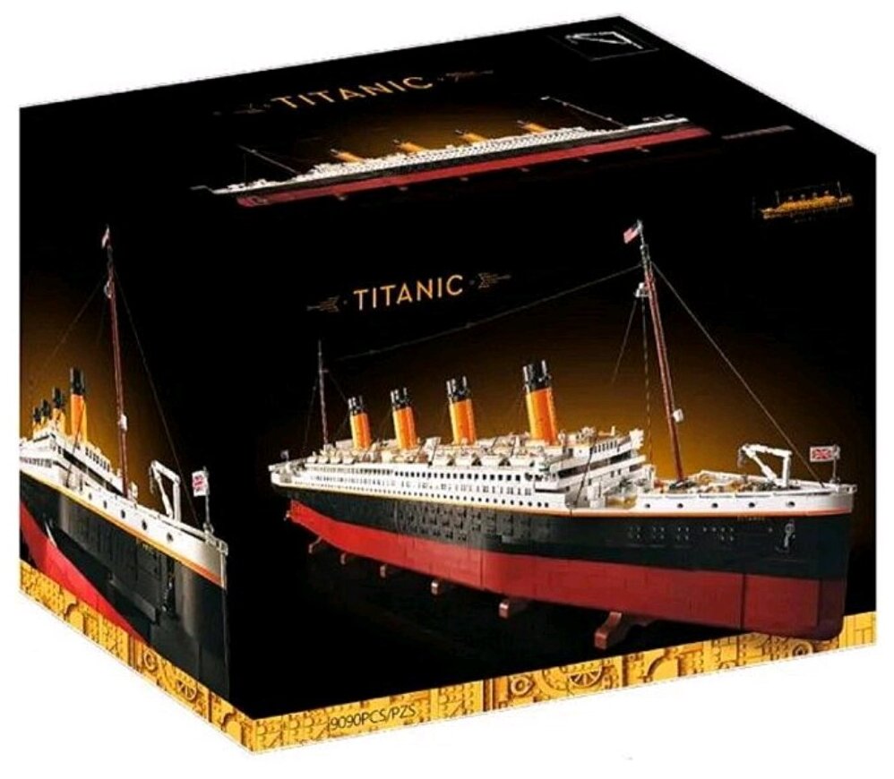 Конструктор/ Creator/ Креатор/ Titanic/ Титаник/ 9090 деталей/ 7900/ ребенку