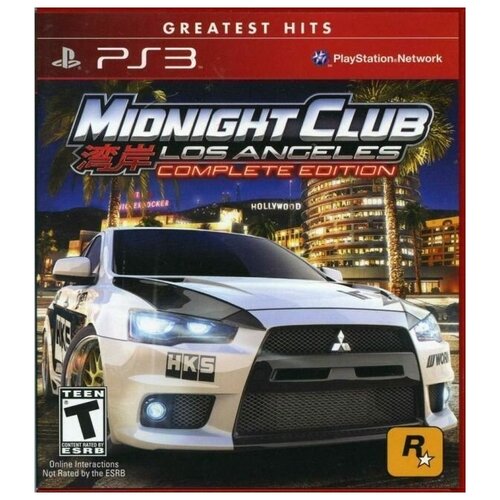 Midnight Club: Los Angeles Complete Edition (Platinum, Greatest Hits) (PS3) английский язык