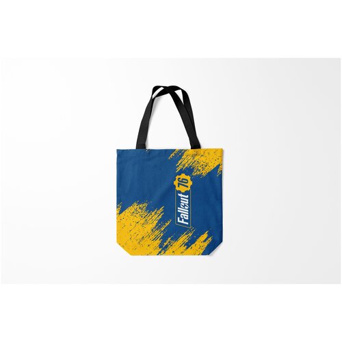 фото Сумка-шоппер / 40х40 см / геймерам / fallout 76. burnettie