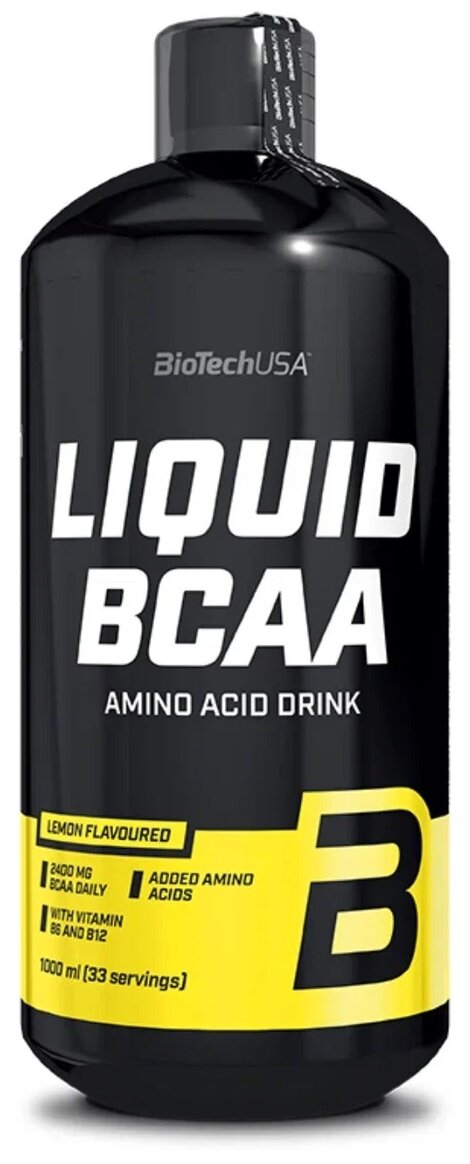 BioTechUSA Liquid BCAA 1000 мл., лимон