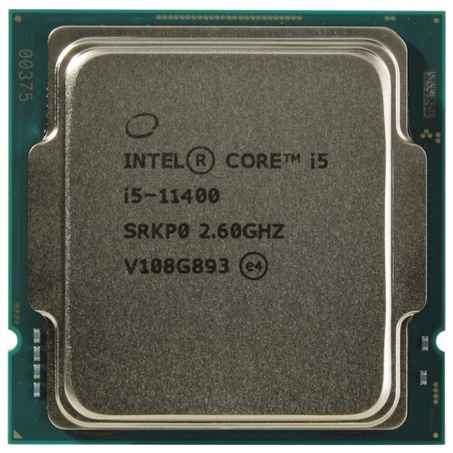 Процессор Intel Core i5-11400 LGA1200, 6 x 2600 МГц, OEM процессор intel core i5 13400 tray без кулера raptor lake s 2 5 4 6 ггц 6 4core uhd graphics 730 20мб 65 154 вт s 1700 cm8071505093004