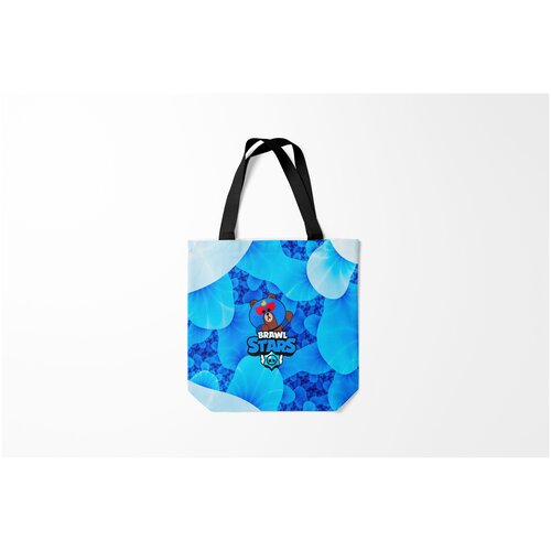 фото Сумка-шоппер / 40х40 см / геймерам / brawl stars el brown burnettie