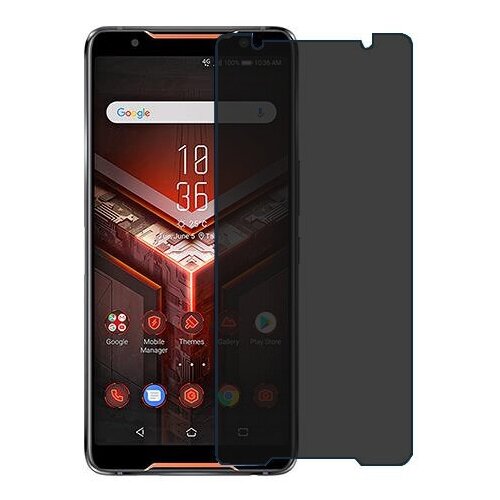 Asus ROG Phone ZS600KL защитный экран пленка гидрогель конфиденциальность (силикон) Одна штука