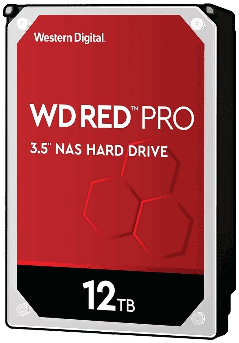 Жесткий диск WD Red Pro , 12Тб, HDD, SATA III, 3.5" - фото №3