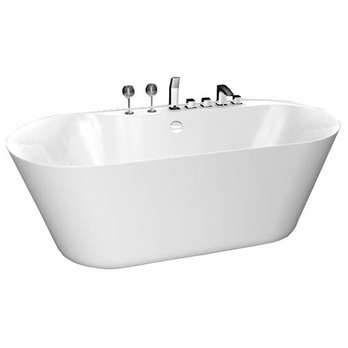 Акриловая ванна BelBagno BB14-K 178x84 акриловая ванна belbagno bb14 180x80