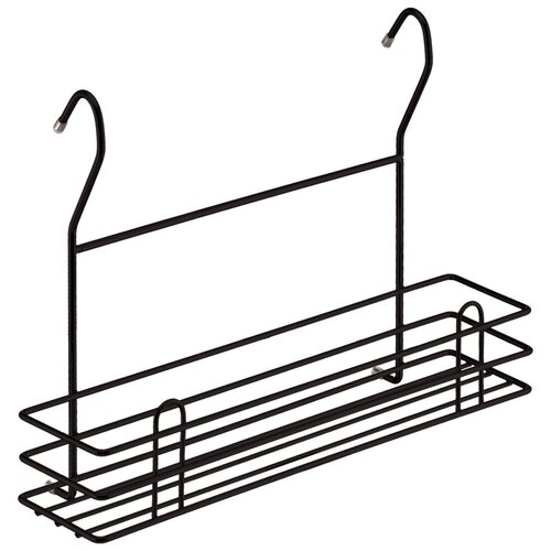 Полка для специй тип-2, Д355 Ш110 В250, черный матовый