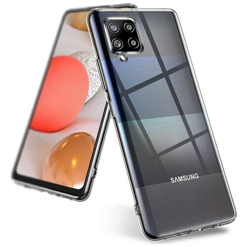 фото Силиконовая накладка 0.6 мм для samsung a42 прозрачный opt-mobile