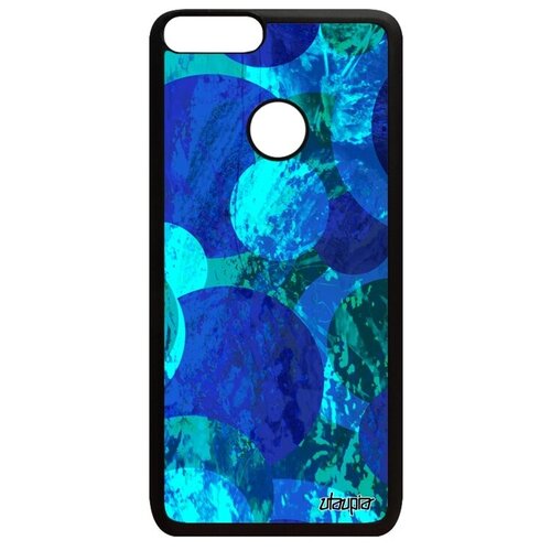 фото Красивый чехол для телефона // huawei p smart 2018 // "планеты" шар круги, utaupia, синий