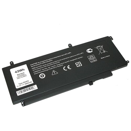Аккумуляторная батарея для ноутбука Dell Vostro 14 5000 (4P8PH) 11.1V 43Wh 3400mAh OEM