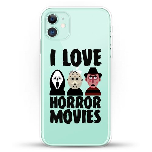 фото Силиконовый чехол фильмы ужасов на apple iphone 11 andy & paul