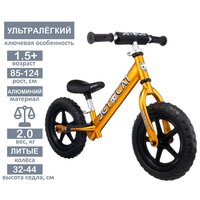 Беговел - JETCAT - 12 SPORT - SLT - EVA - Black Series - Gold (золотой) - детский - от 1,5 лет - от 2 лет