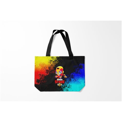 фото Сумка-шоппер / 46х35 см / геймерам / brawl stars max burnettie