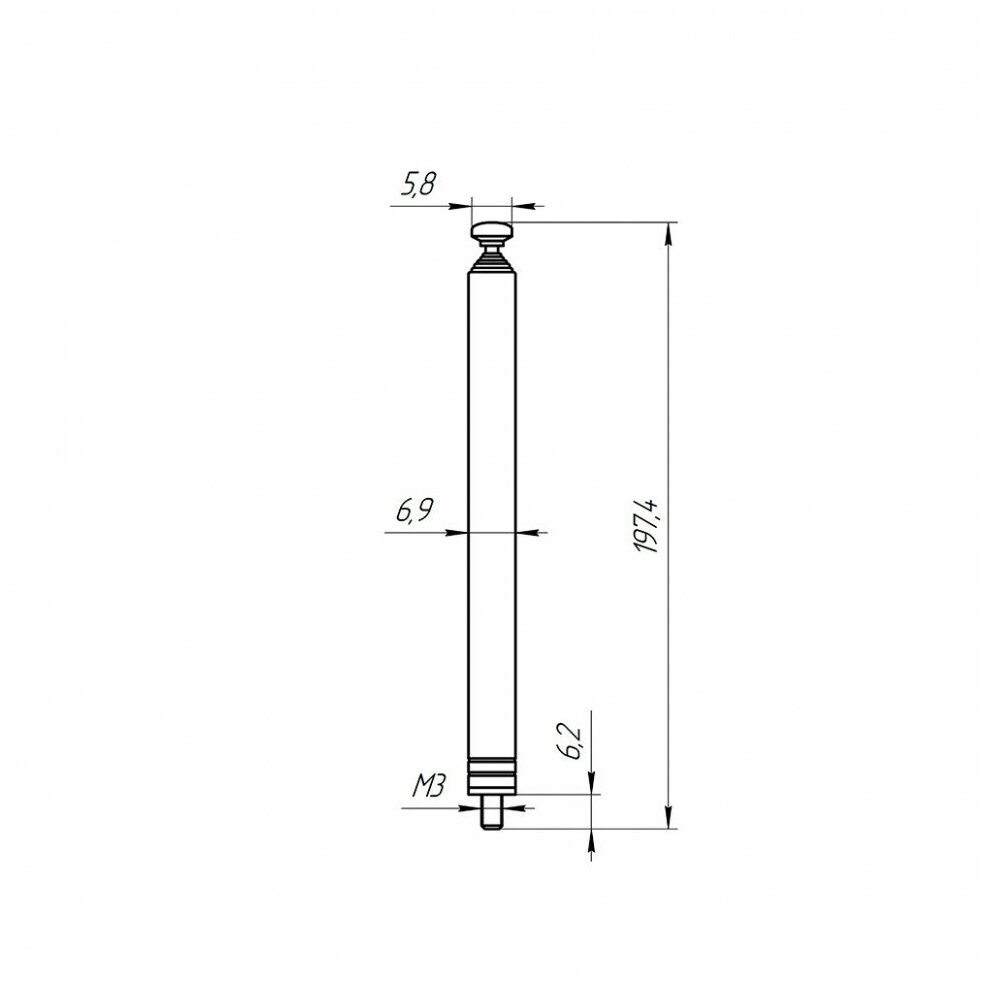   AST-12 D7mm S7 190-1110mm