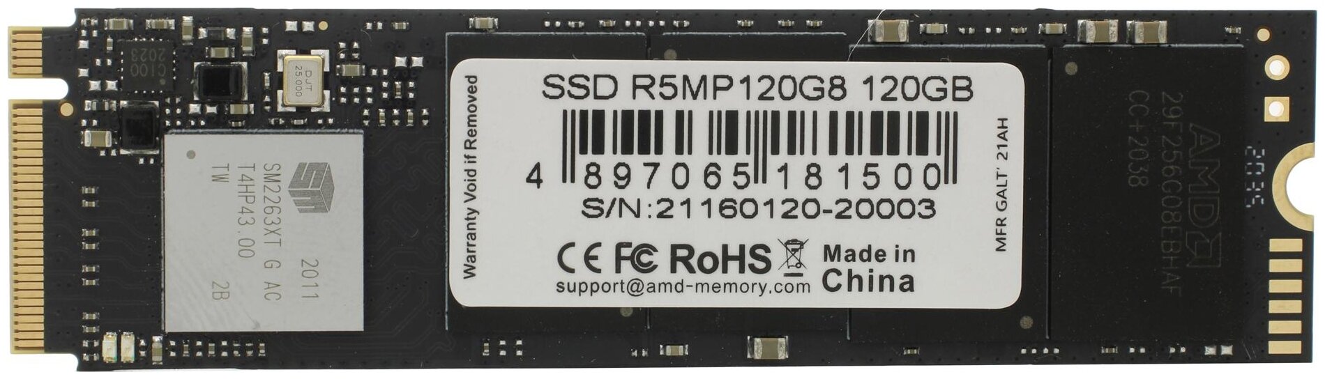 Накопитель SSD AMD R5MP120G8 .
