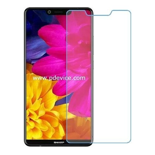 Sharp Aquos S3 защитный экран из нано стекла 9H одна штука