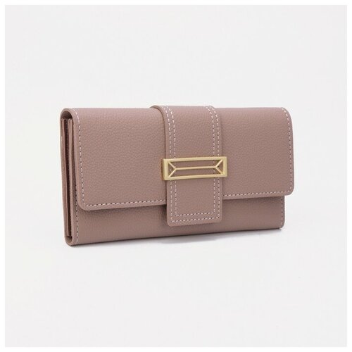 фото Кошелёк на магните, цвет бежевый нет бренда