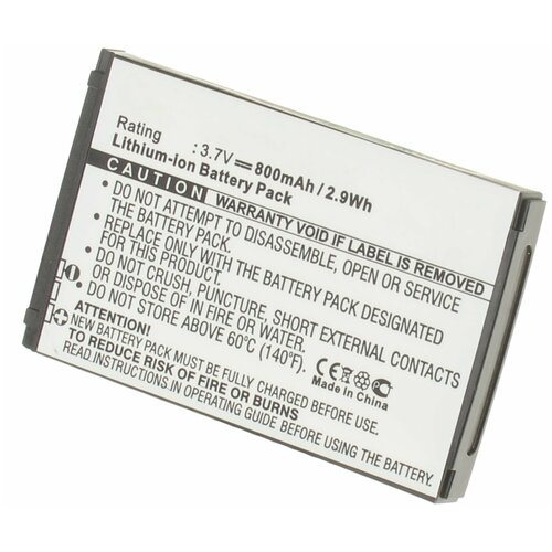 Аккумулятор iBatt iB-U2-M523 800mAh для ZTE X763, A37, F870, C370, X850 (Racer), U526, X771, C170, C172, C190, C360, C361, C362,