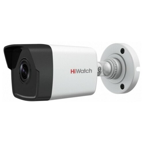 Видеокамера IP Hikvision HiWatch DS-I400 6-6мм цветная видеокамера hiwatch ds i425 4мп уличная поворотная с exir подсветкой до 100м 1 2 8 progressive scan cmos матрица объектив 4 8 120мм 25x угол об