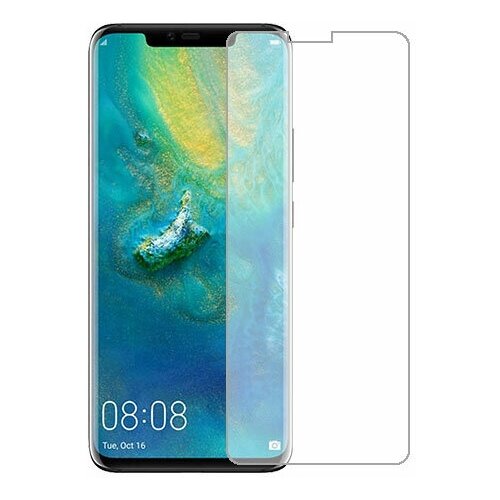 Huawei Mate 20 Pro защитный экран Гидрогель Прозрачный (Силикон) 1 штука huawei mate 20 x 5g защитный экран гидрогель прозрачный силикон 1 штука