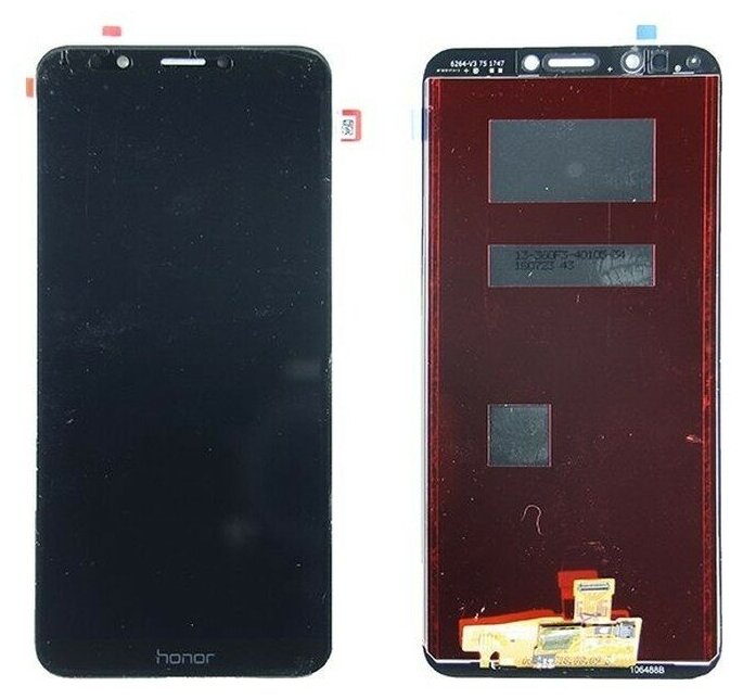Дисплей в сборе с тачскрином для Huawei Honor 7С Pro черный