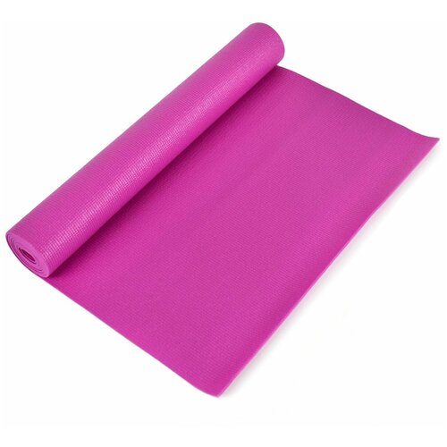 Коврик для йоги CLIFF PVC с чехлом (1720*610*4мм), розовый, Y-6-сч-роз