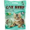 Комкующийся наполнитель Cat Step Tofu Green Tea растительный - изображение