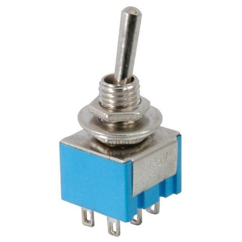 Тумблер MTS-203 (250В AC 3A / 125B AC 6А) momentary push button switch mini no lock round switch ac 250v 3a ac 125v 6a off on red