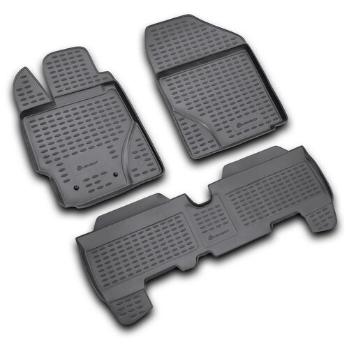 фото Коврики в салон toyota yaris 01/2006-2010, 3 шт. (полиуретан) element