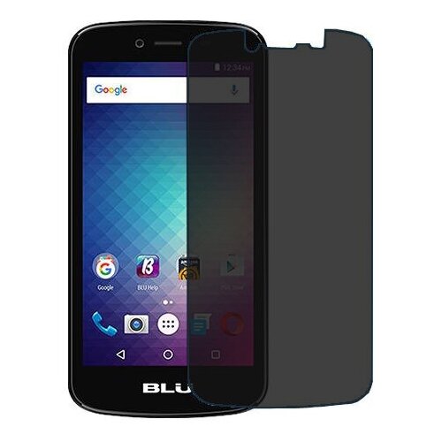 BLU Neo X LTE защитный экран пленка гидрогель конфиденциальность (силикон) Одна штука