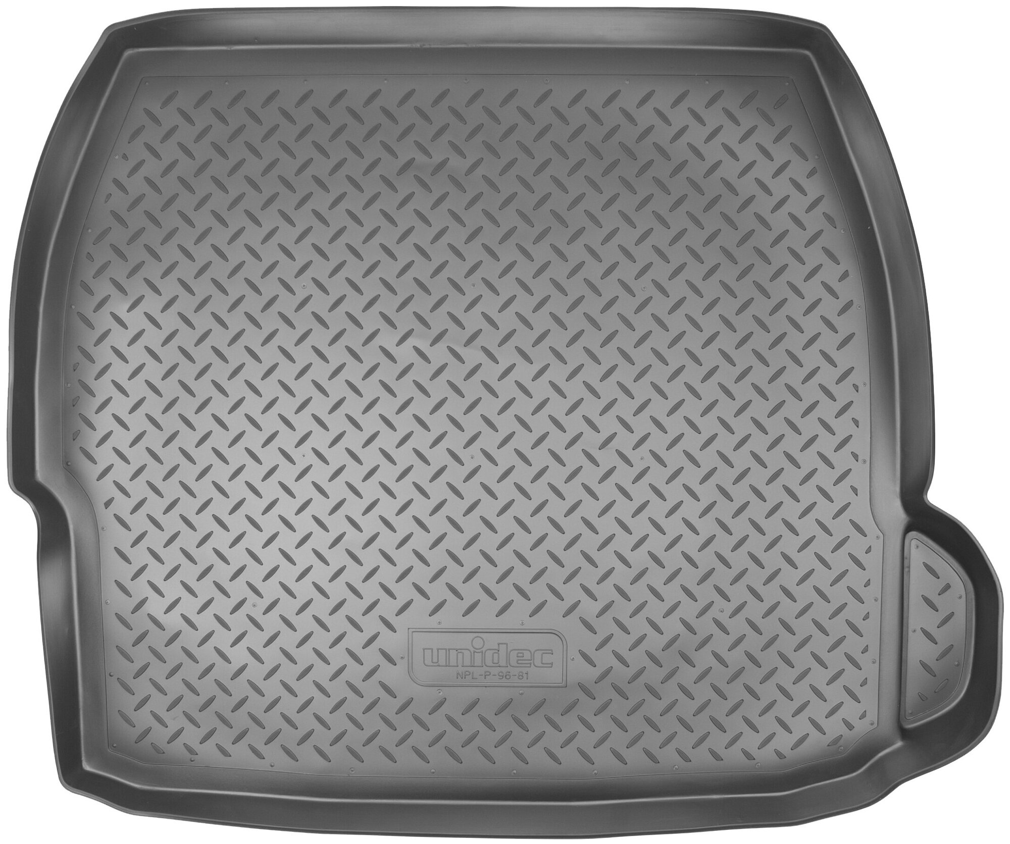 Коврик багажника (полиэтилен) Volvo S80 SD (2006-) NPL-Bi-96-81