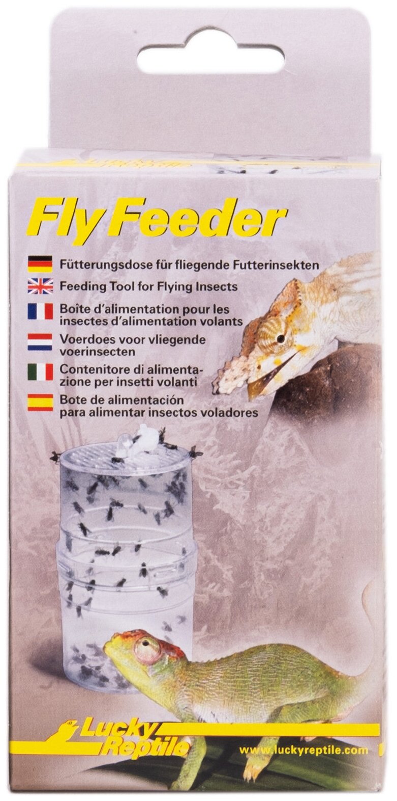 LUCKY REPTILE Контейнер для содержания кормовых летающих насекомых "Fly Feeder" (Германия) - фото №1