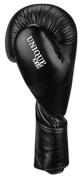 BGU-2308 Боксерские перчатки UNIQUE черные - Green Hill - Черный - 14 oz