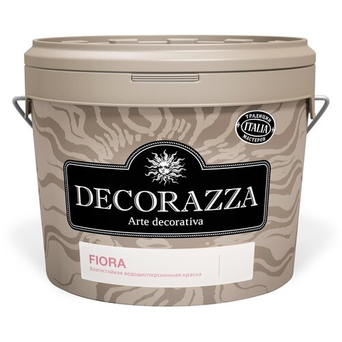 Краска водно-дисперсионная Decorazza Fiora матовая белый 2.7 л