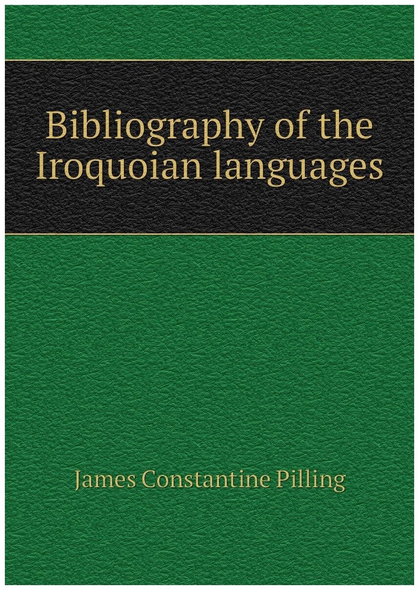Bibliography of the Iroquoian languages