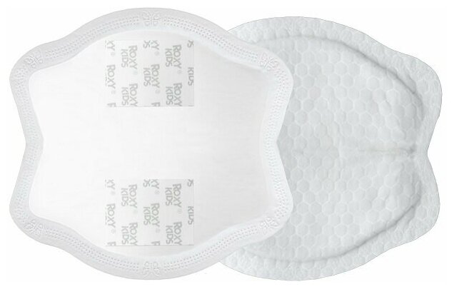 Прокладки лактационные универсальные для груди в бюстгальтер BUTTERFLY от ROXY-KIDS 120 мл, 36 шт