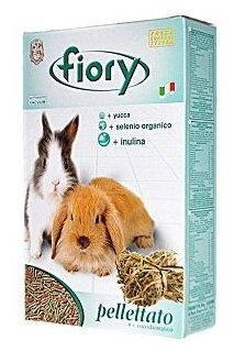 Fiory Корм FIORY для кроликов гранулированный 6520 085 кг 58664 (2 шт)