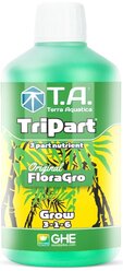 Удобрение Terra Aquatica TriPart Grow 0,5л (GHE Flora Grow)