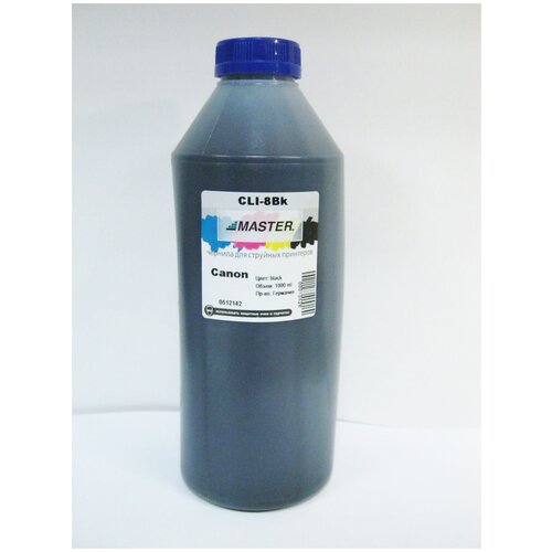 чернила для canon cli 8 pgi 5 bci 24 bci 21 bci 6 bci 3e black pigment 1л master Чернила для Canon CLI-8, PGI-5, BCI-24, BCI-21, BCI-6, BCI-3e, black, 1л, Master