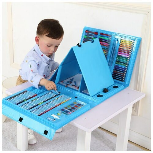 Художественный набор для рисования, набор для творчества с мольбертом 