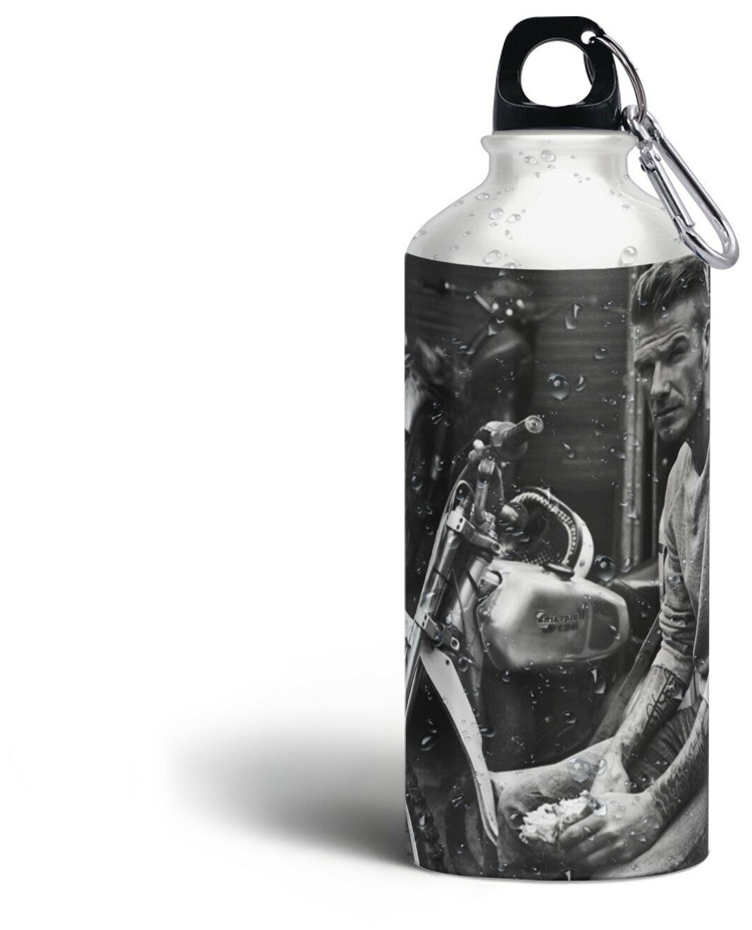 Бутылка спортивная/туристическая фляга Спорт футбол Дэвид Бэкхем - 290