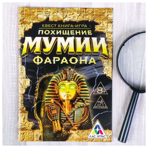 фото Книга-игра поисковый квест "похищение мумии фараона", 22 странцы happy pirate