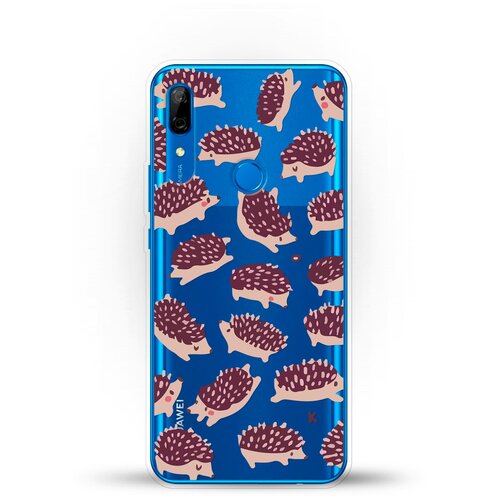 фото Силиконовый чехол ёжики на huawei p smart z andy & paul