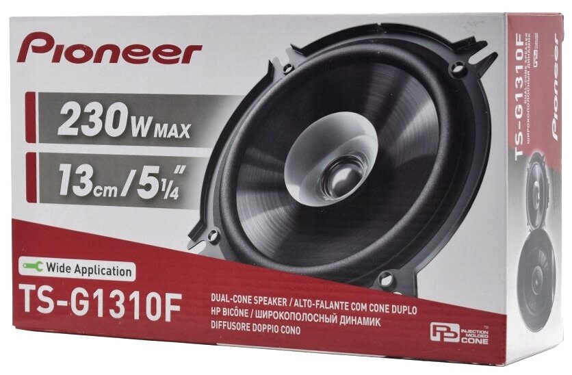 Акустическая система PIONEER TS-G1310F - фотография № 3