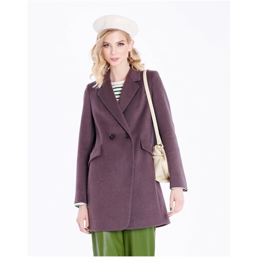 фото Пальто женское zarya mody м-972 стелла, размер: 42 (164-84-92) цвет: темно-синий