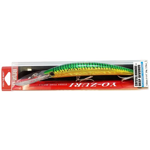 Воблер R540-HT Yo-Zuri Crystal Minnow DD 130F, 130мм, 24г.